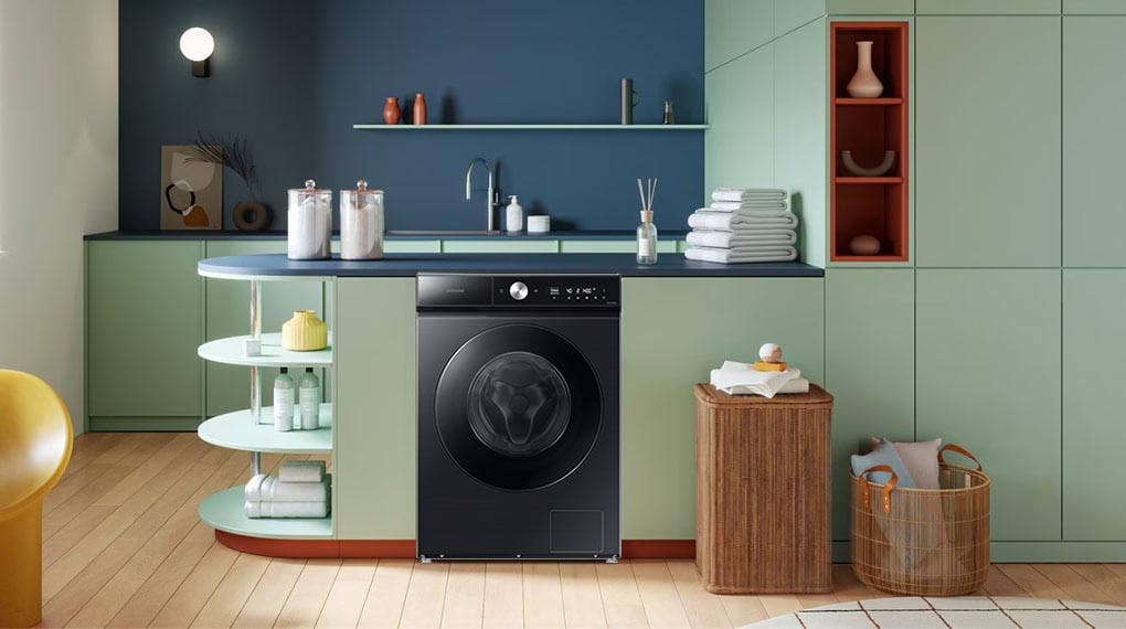 Máy giặt Lồng Ngang Samsung Bespoke AI WW14BB944DGBSV Inverter 14 kg